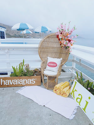 havaianas & kai team up to celebrate the summer beach season!