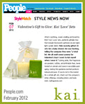 kai featured on people.com january, 2012