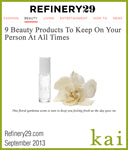 kai featured on refinery29.com september, 2013