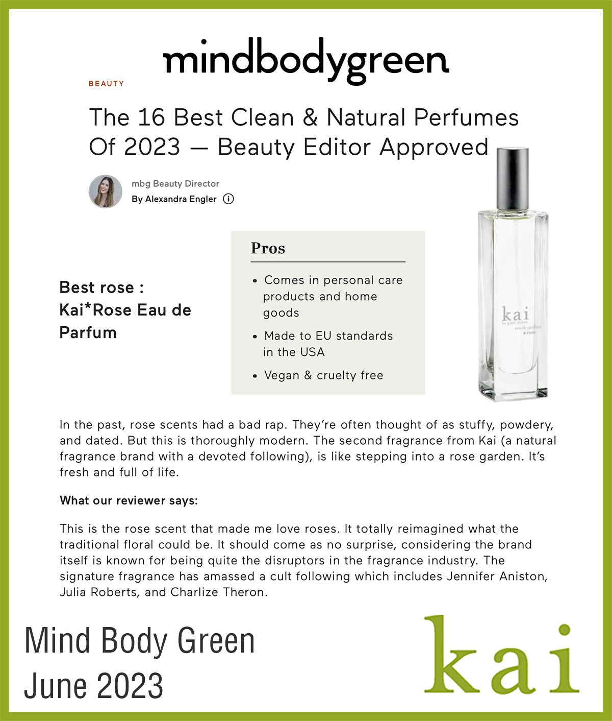 mind body green - june 2023