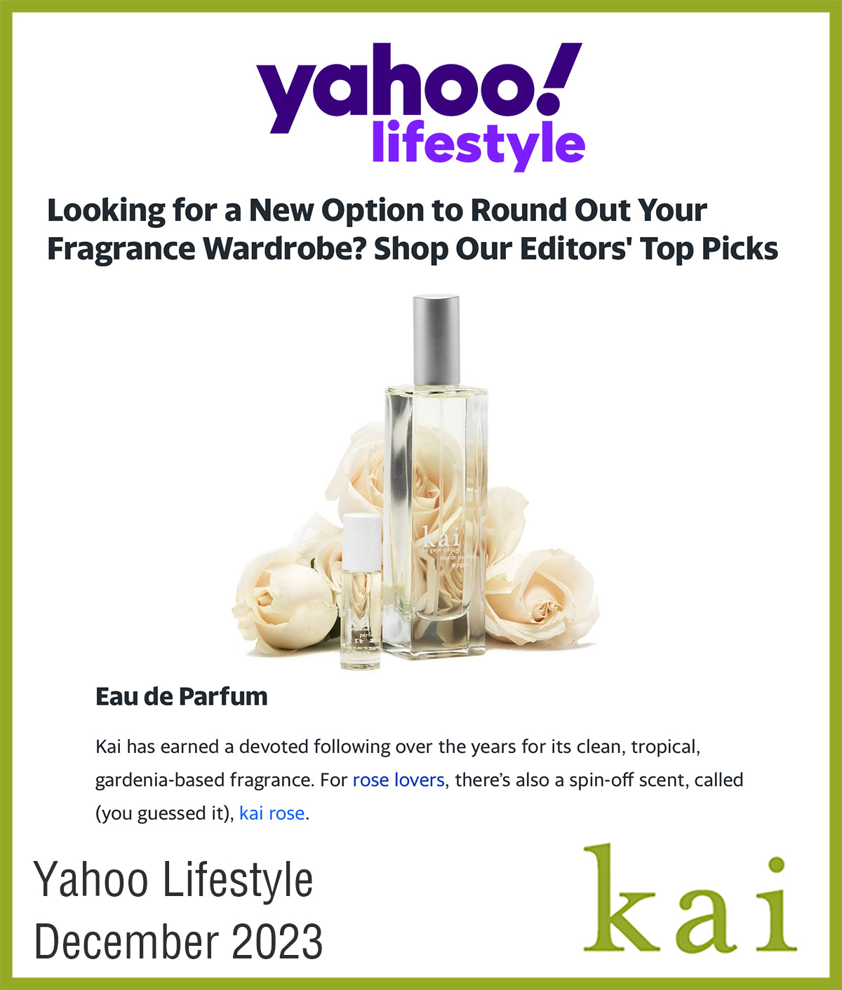 yahoo lifestyle - december 2023