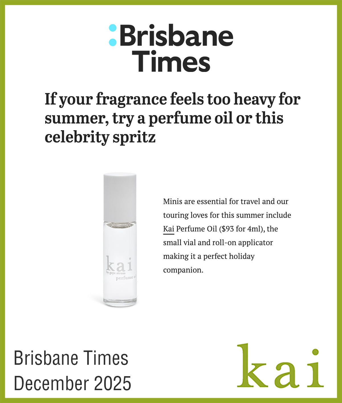 brisbance times - december 2025