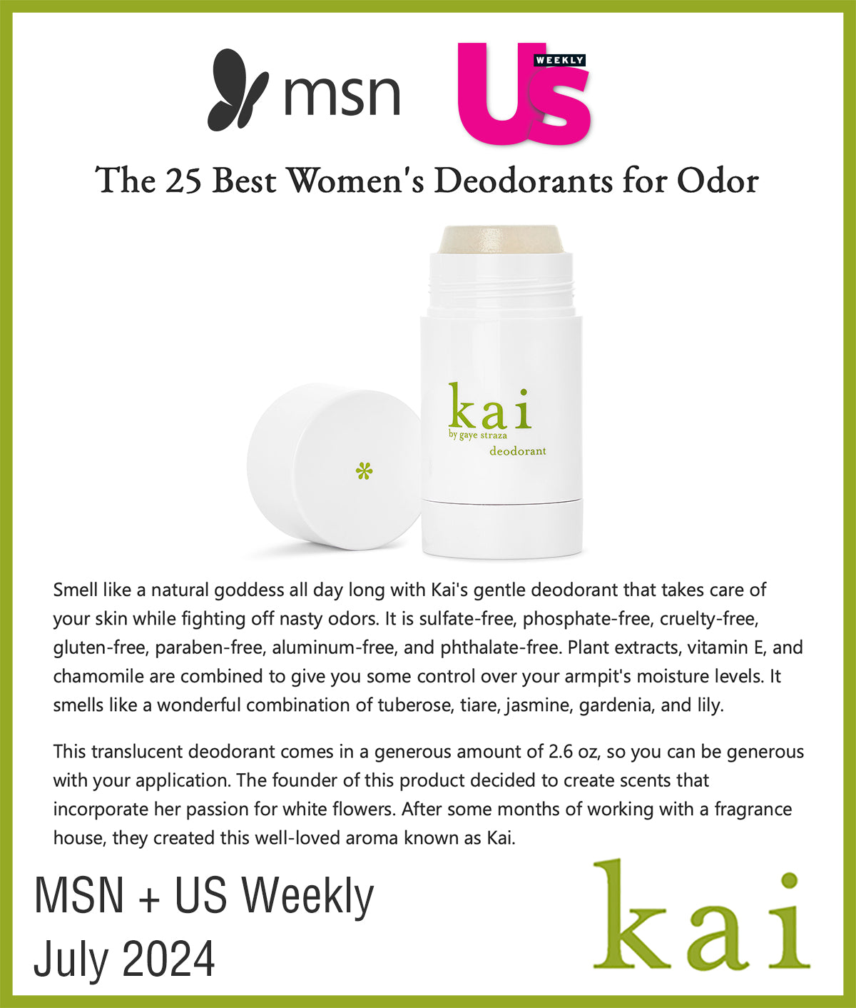 msn + us weekly - july 2024