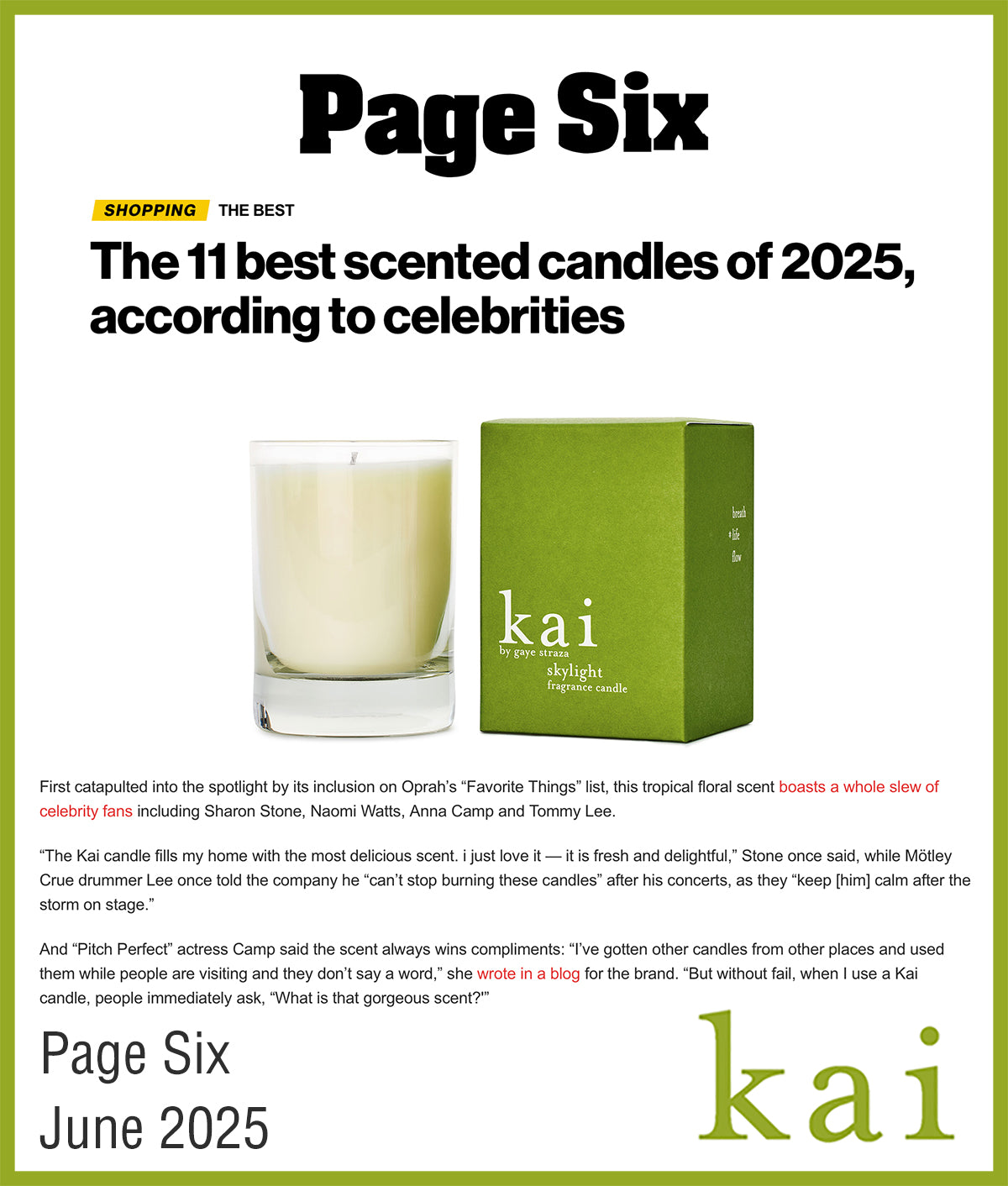 page six - june 2025