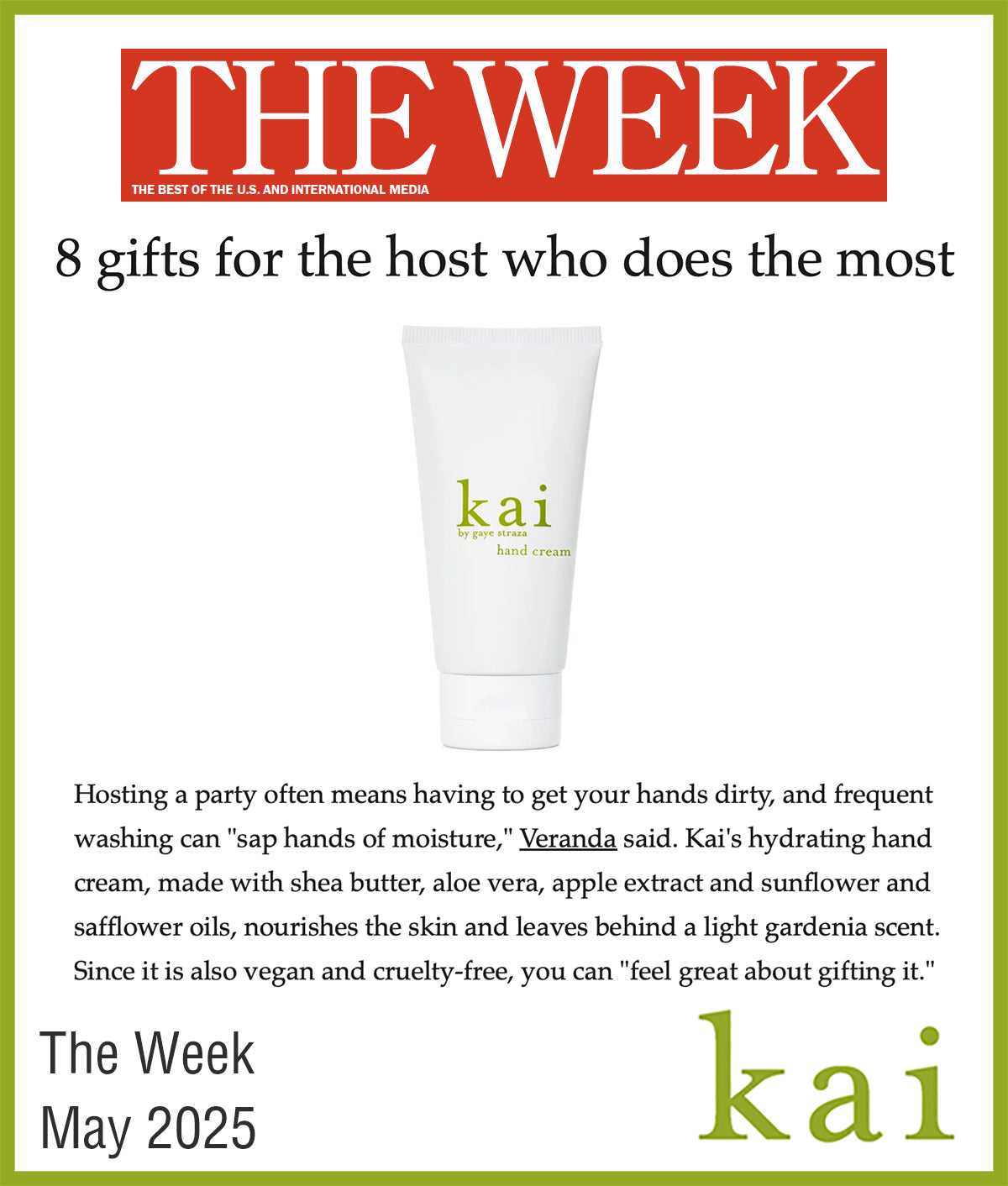 the week - may 2025
