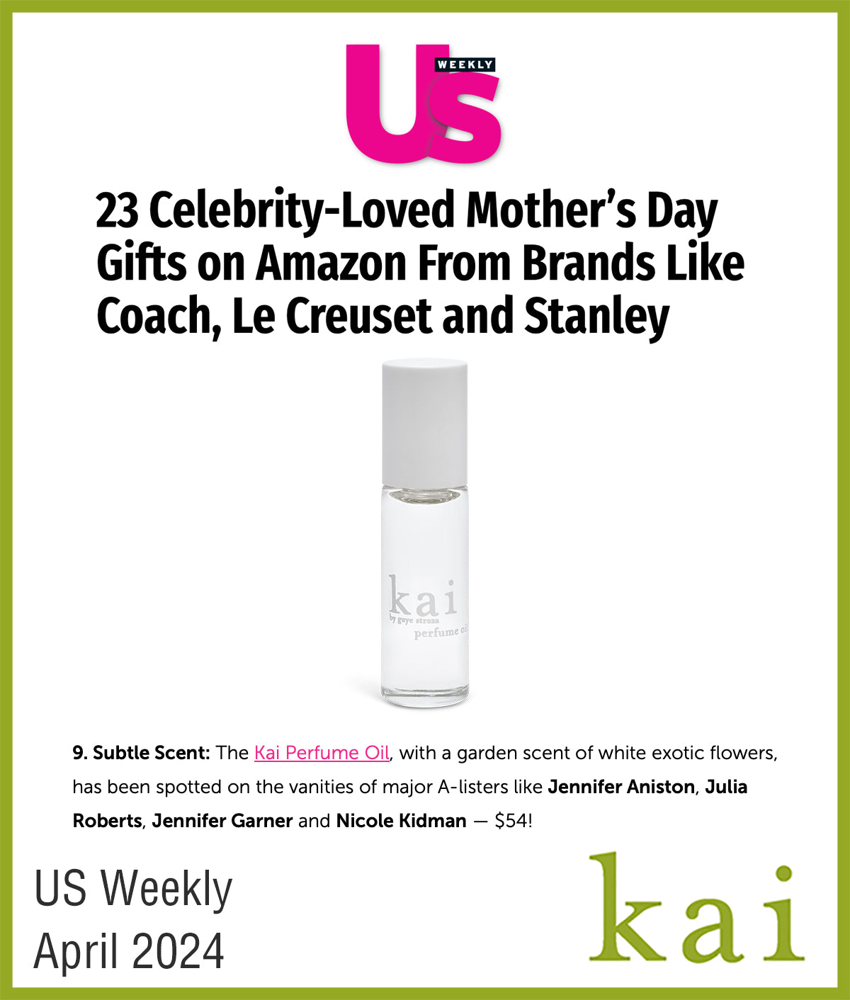 us weekly - april 2024