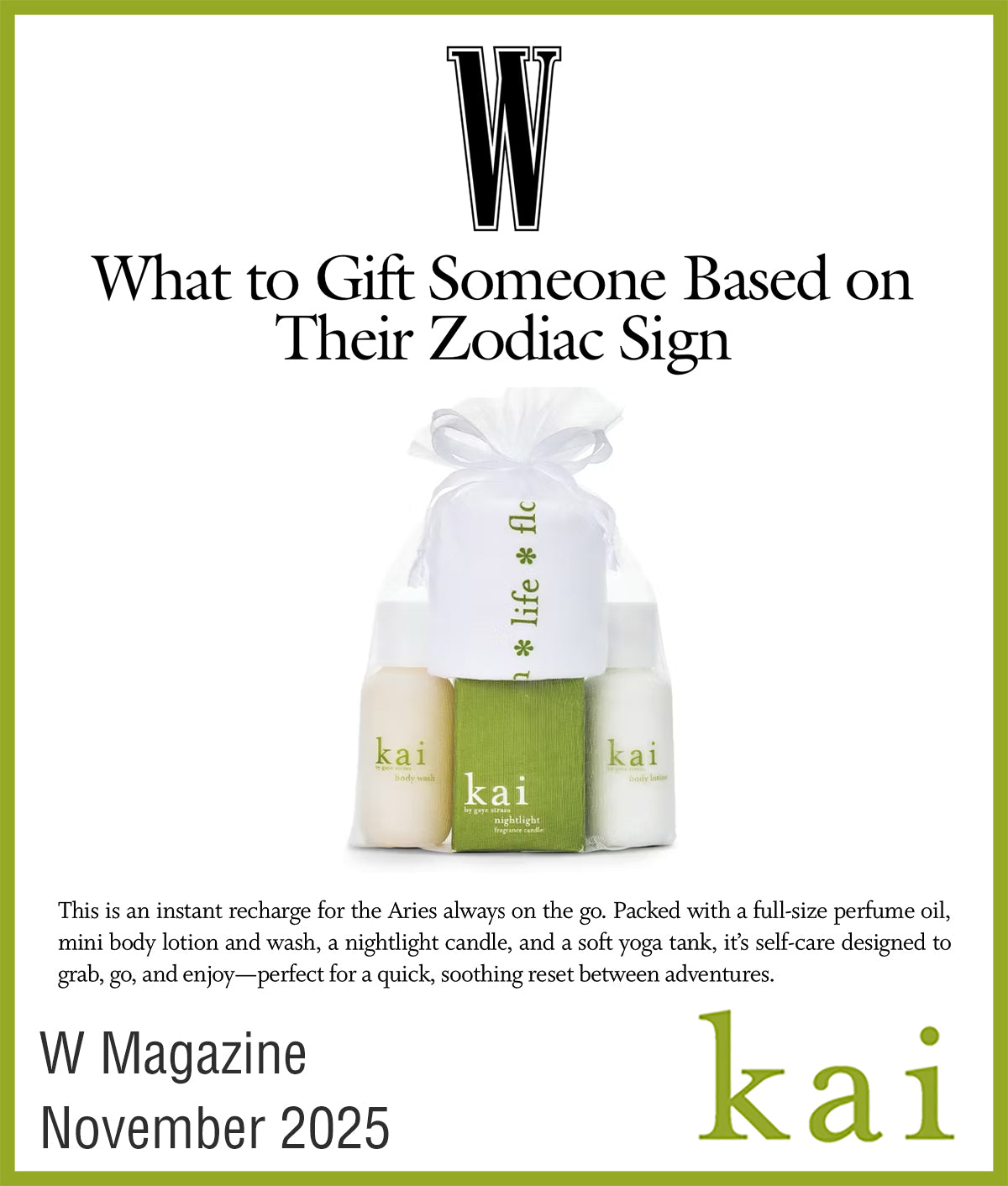 w magazine - november 2025