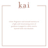 kai rose fragrance notes