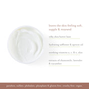 kai rose body butter leaves the skin feeling soft, supple & renewed