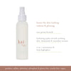 kai rose body glow leaves the skin looking radiant & glowing